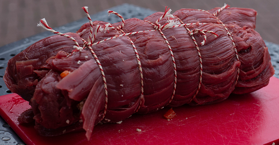 Black Angus Flank steak Rollade van Grillfun.nl - DeVleesboerderij.nl