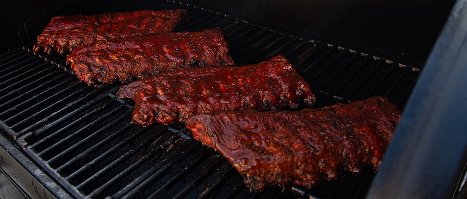 einde cubaanse rum spareribs bbq marc devleesboerderij