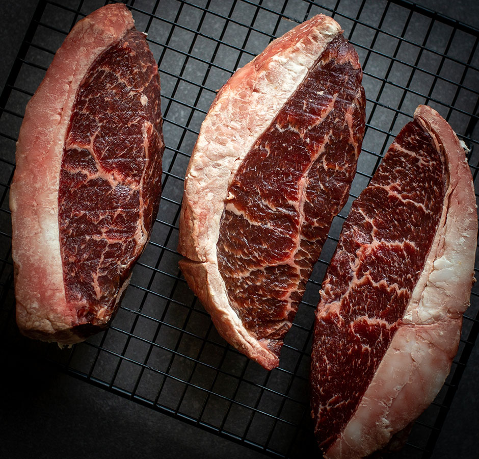 midden dry brined picanha aan het spit bbq marc devleesboerderij