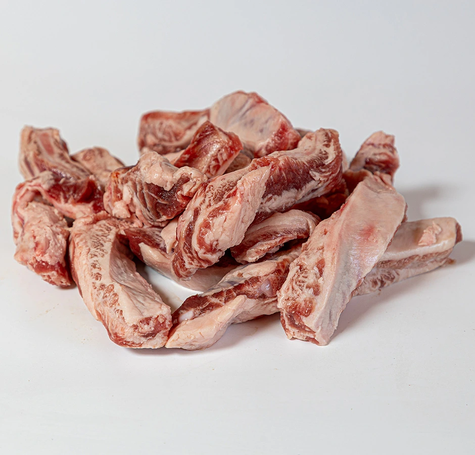 vlees gerookte iberico ribfingers bbq marc devleesboerderij