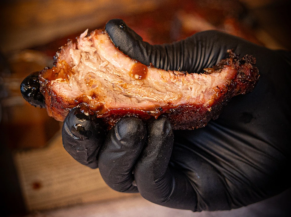 einde low and slow bourbon spareribs Kansas City bbq marc devleesboerderij