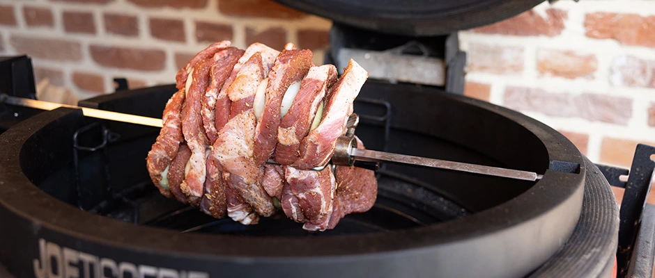 midden orientaals varkensbuns van het spit bbq marc devleesboerderij
