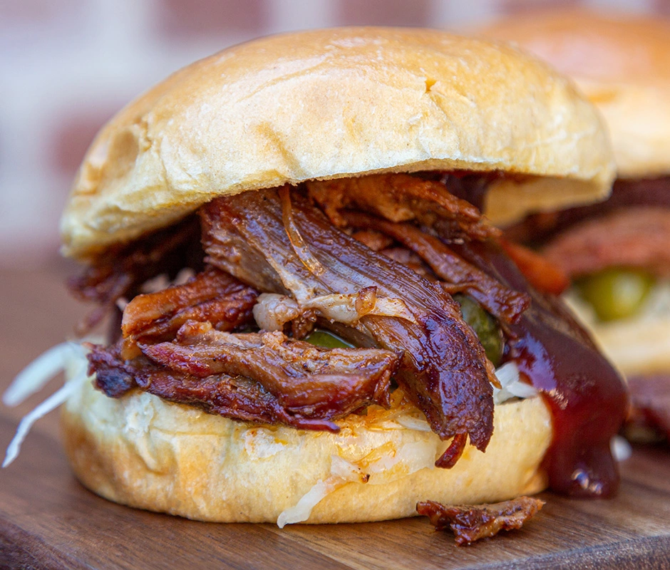 Pulled pork sliders