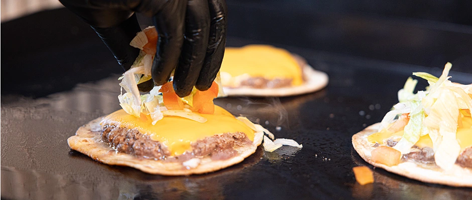 einde ribeye taco smash burgers bbq marc de vleesboerderij