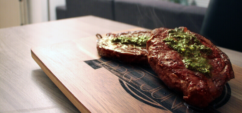 Entrecôte met Chimichurri