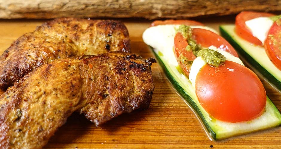 Gourmet: Kipfilet met courgettebootje