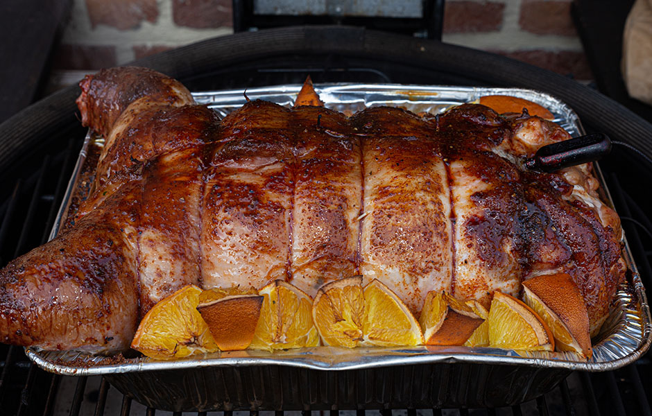 einde thanksgiving babykalkoen gevuld met kippengehakt en noten marc lechanteur devleesboerderij