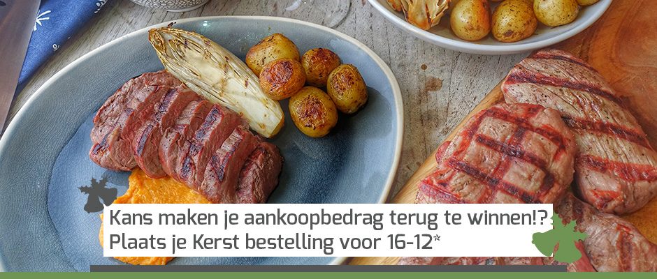Wild zwijn Kerstbiefstuk